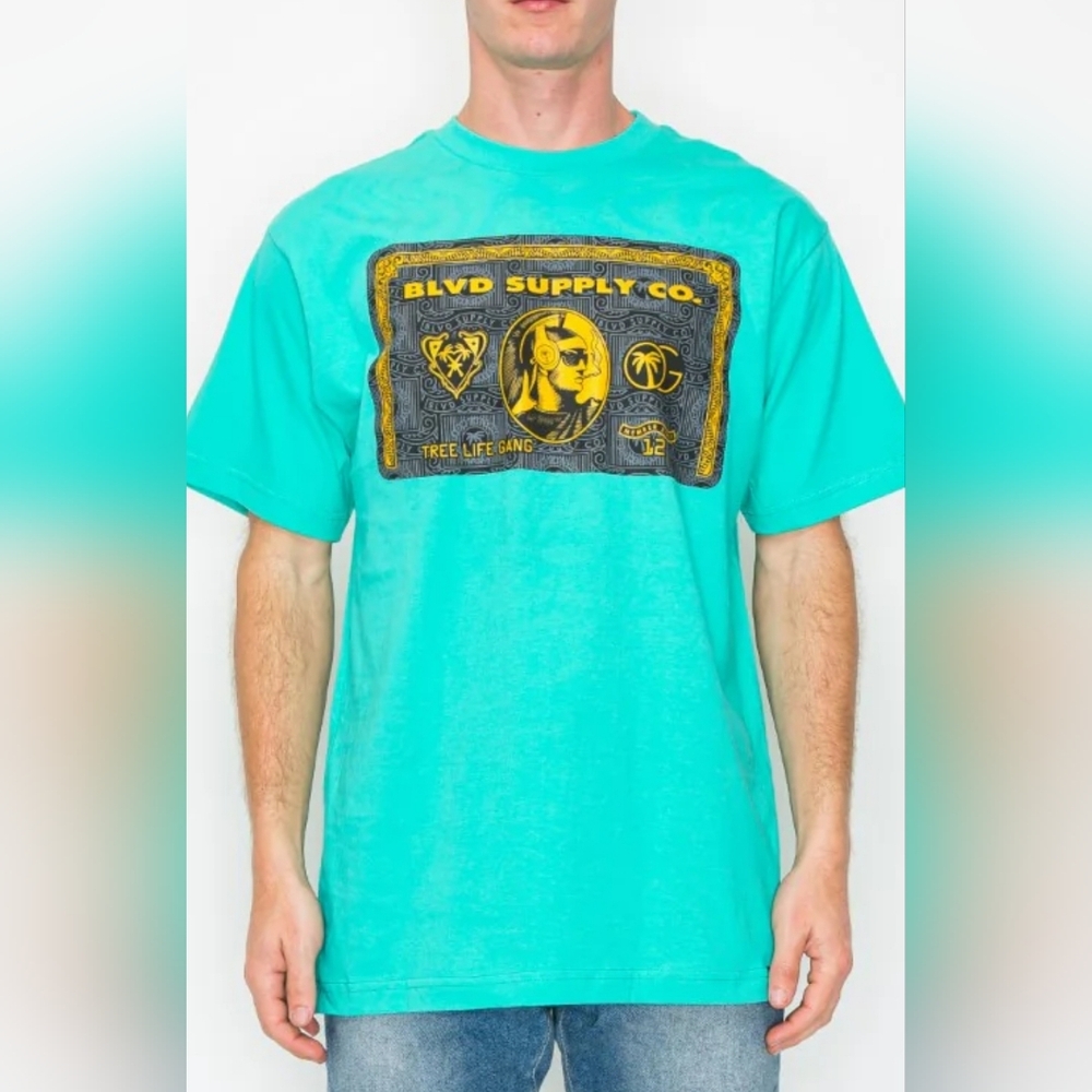 BLVD Supply Men's Black Card Tee